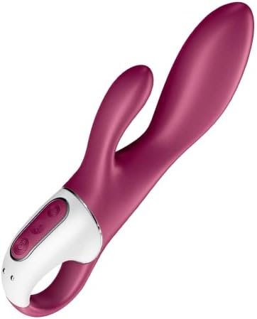Heatter affair de Satisfyer un Vibromasseur connecté rabbit chauffant